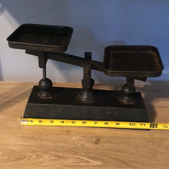Industrial style decorative scales. Like new. - Picture 7 of 8